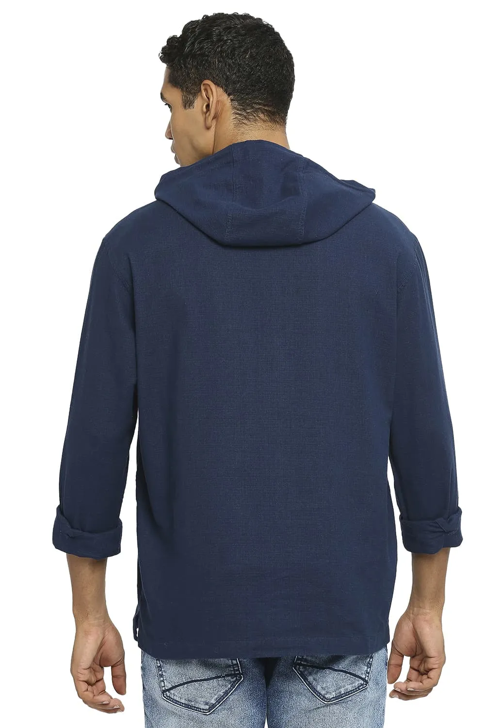 Relaxed Fit Cotton Dobby Shirt