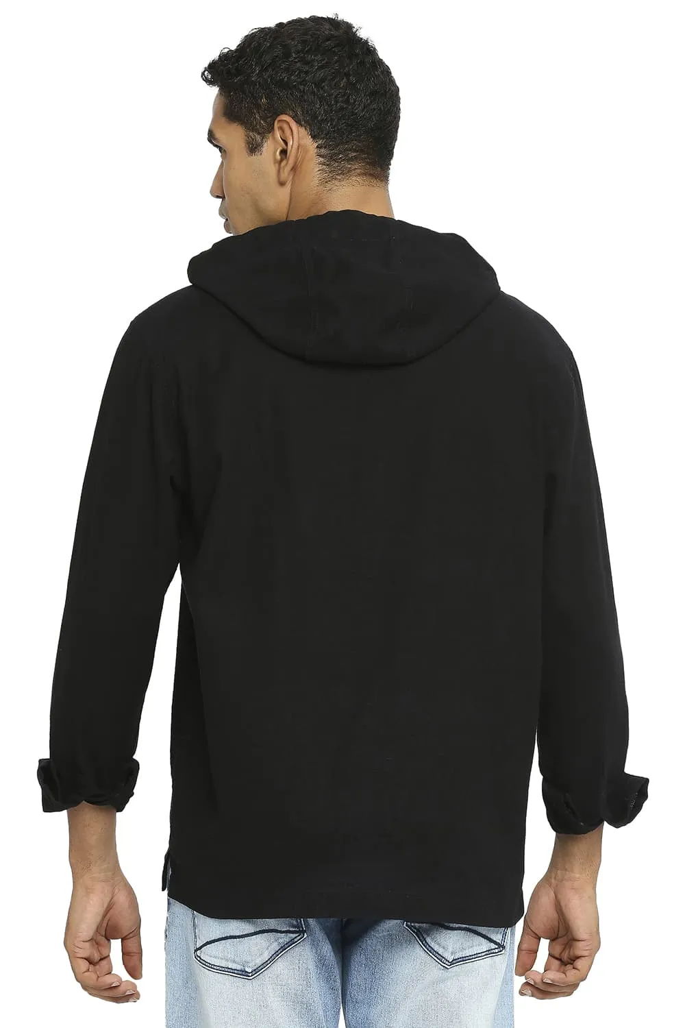 Relaxed Fit Cotton Dobby Shirt